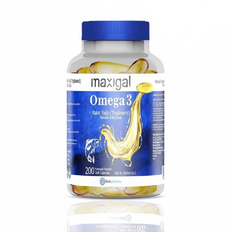Maxigal Maxigal Omega 3 200 Kapsül
