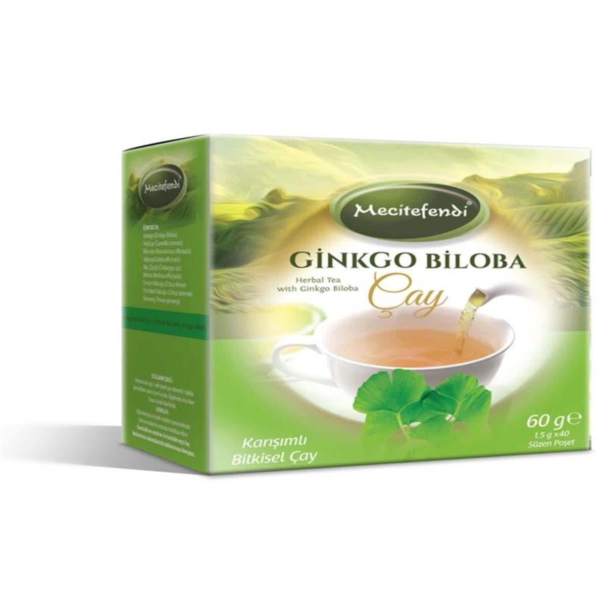 Mecitefendi Mecitefendi Gingko Biloba Çayı 40 Süzen Poşet
