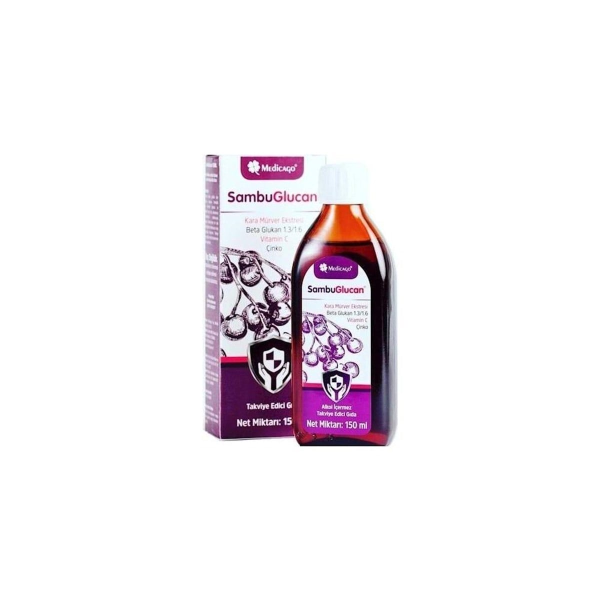 MEDİCAGO Medicago SambuGlucan Şurup 150 ml