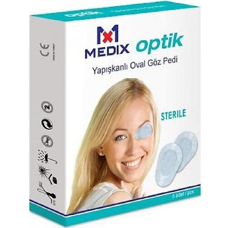 Medix Medix Yapışkan Oval Gözpedi 5'li