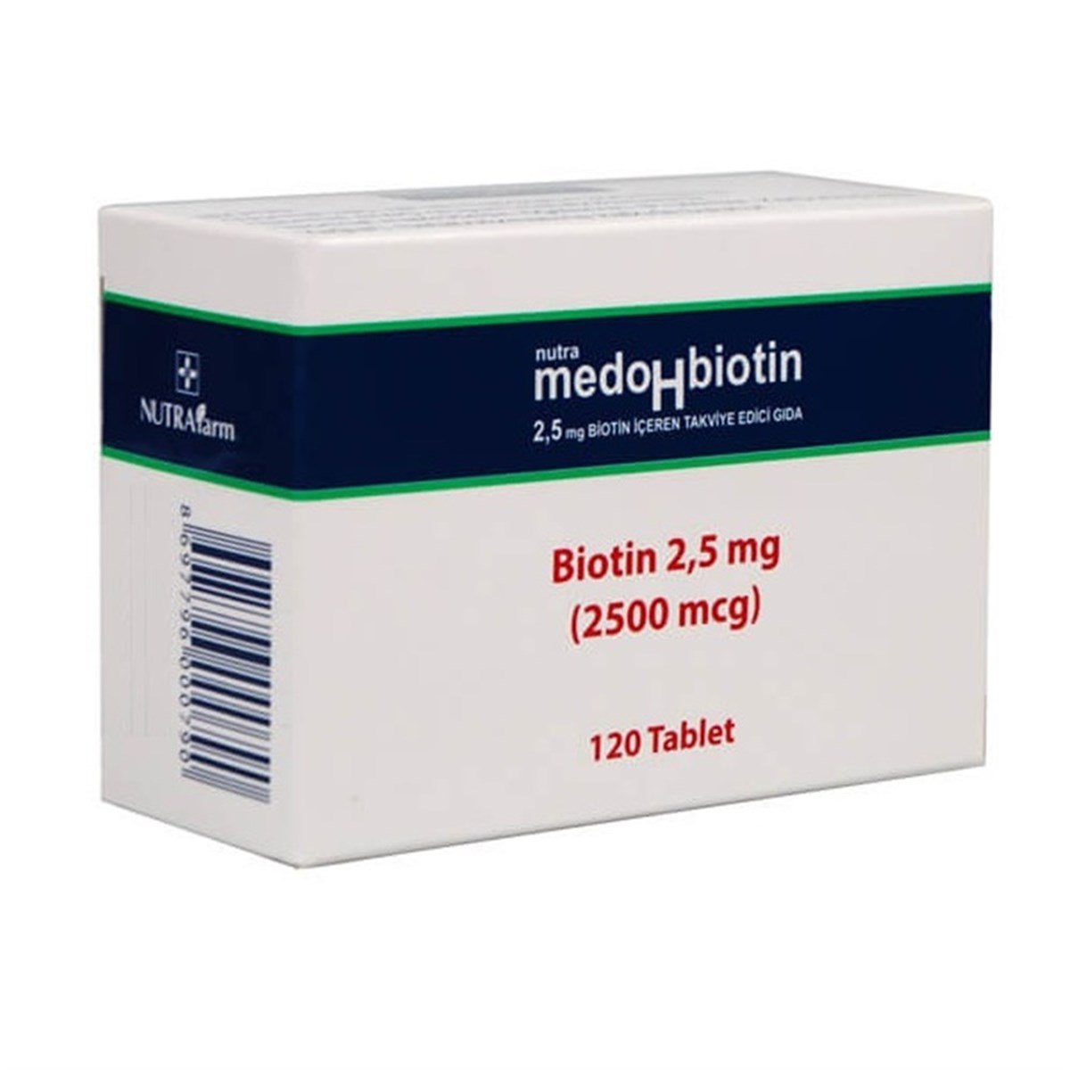 Medobiotin Medobiotin 2,5 mg 120 Tablet