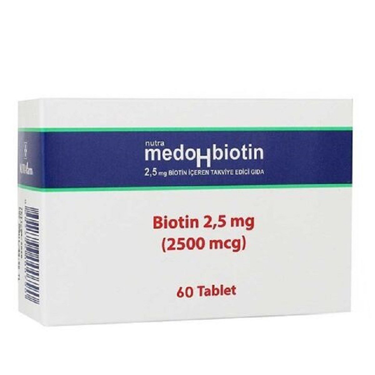 Medohbiotin Medohbiotin 2,5 mg 60 Tablet