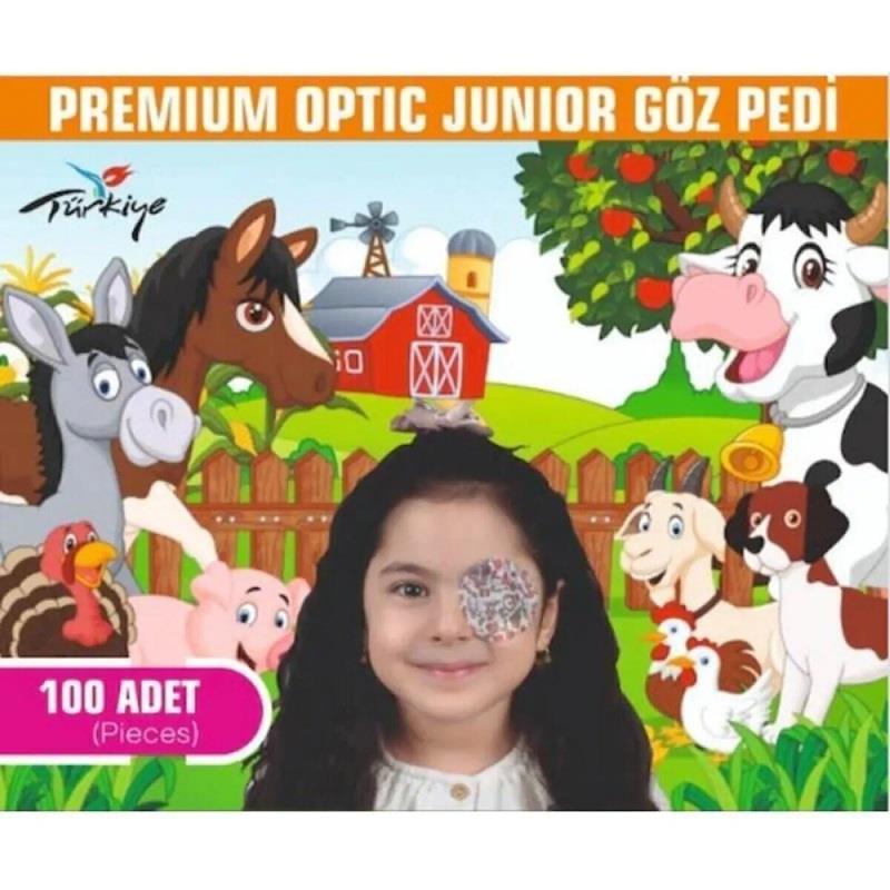 Medrosan Medrosan Göz Kapama Bandı Çocuk Kız 100'lü