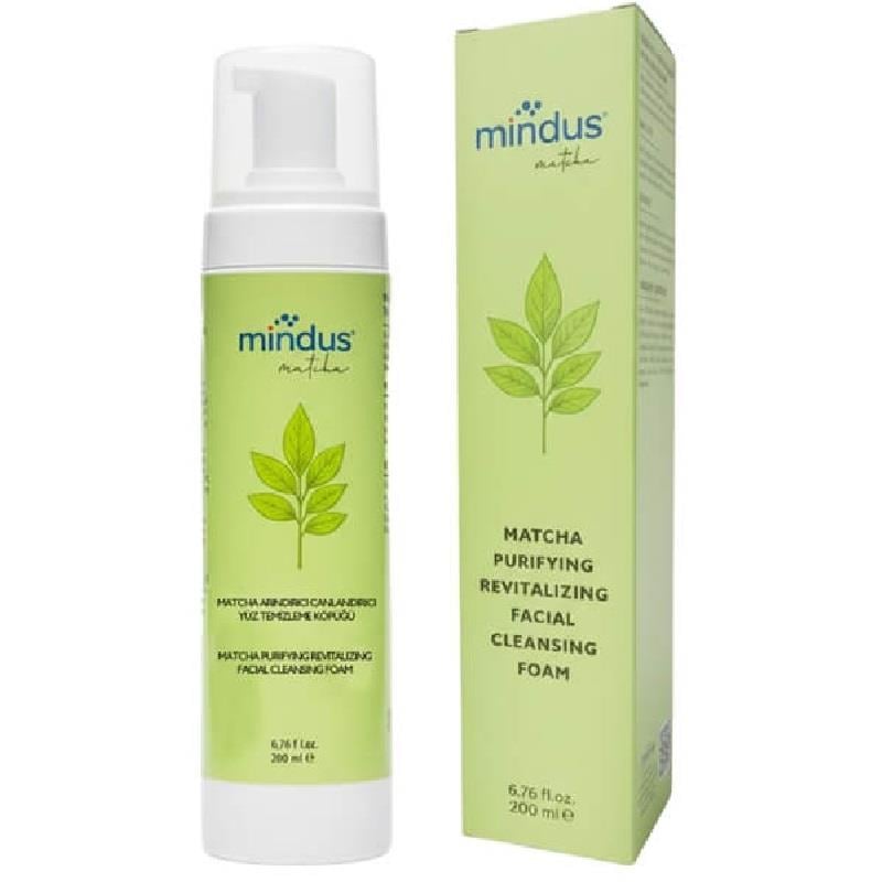 Mindus Mindus Matcha Yüz Temizleme Köpüğü 200 ml