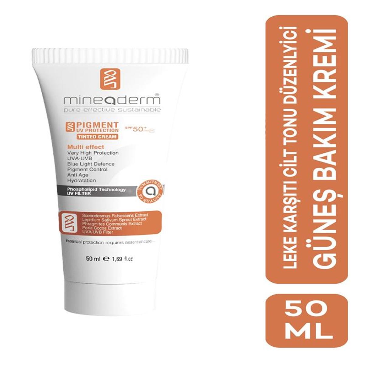 MineaDerm Mineaderm Pigment UV Protection Tinted Cream SPF50+ 50 ml