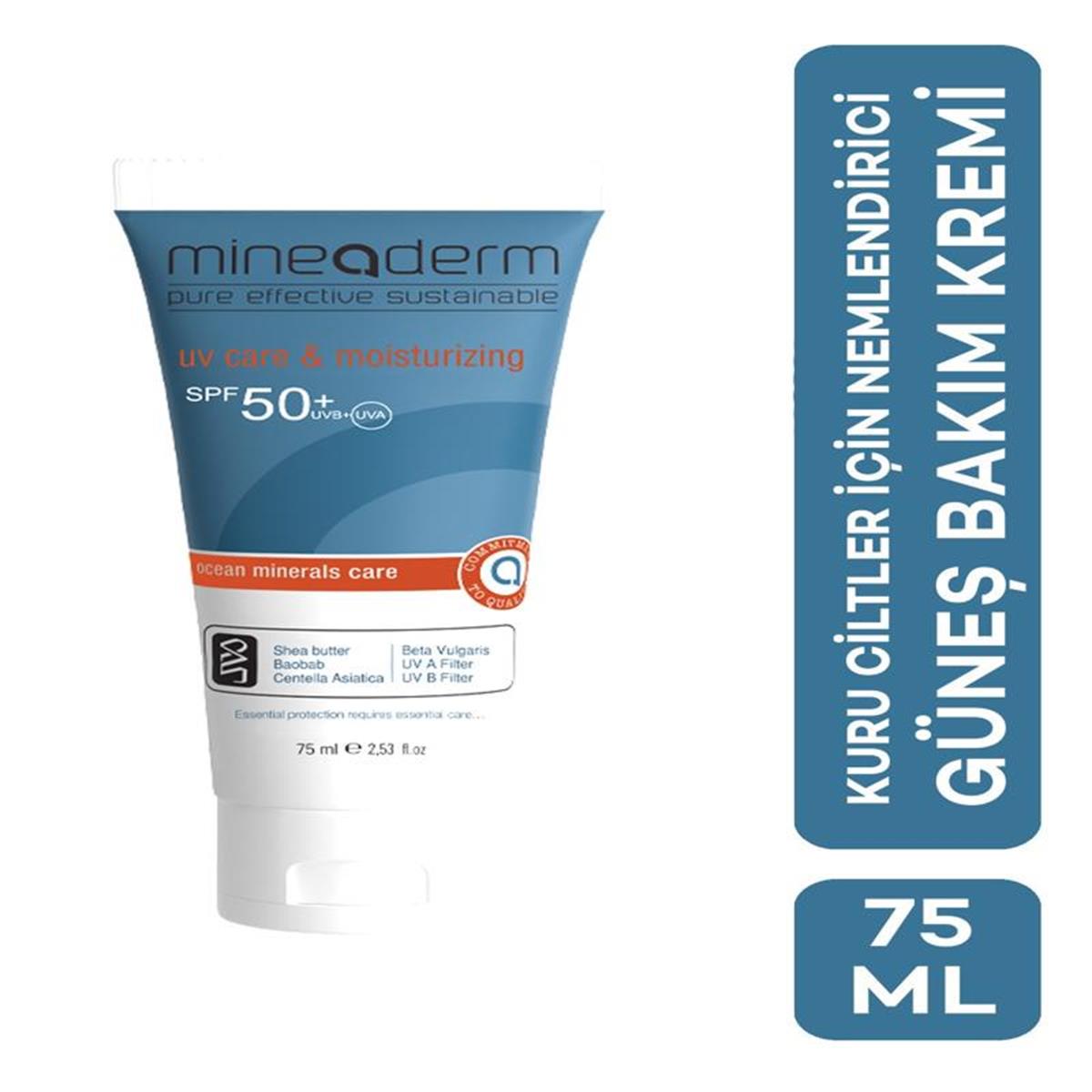 MineaDerm Mineaderm UV Care & Moisturizing SPF50+ 75 ml