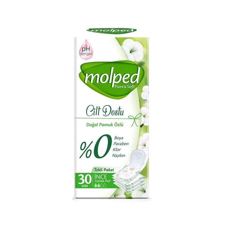 Molped Molped Günlük Pure & Soft İnce Eko 30'lu