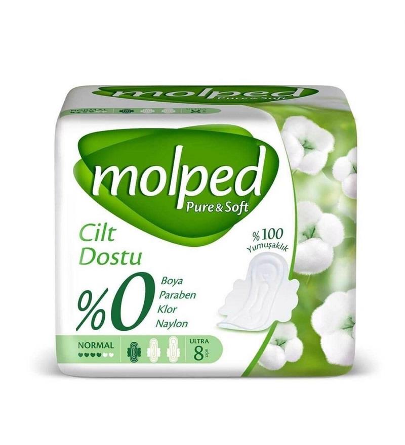 Molped Molped Pure & Soft Tekli Normal 8'li
