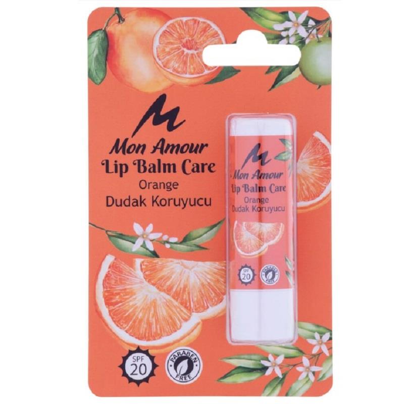 Mon Amour Mon Amour Dudak Bakım Kremi Portakallı Spf 20