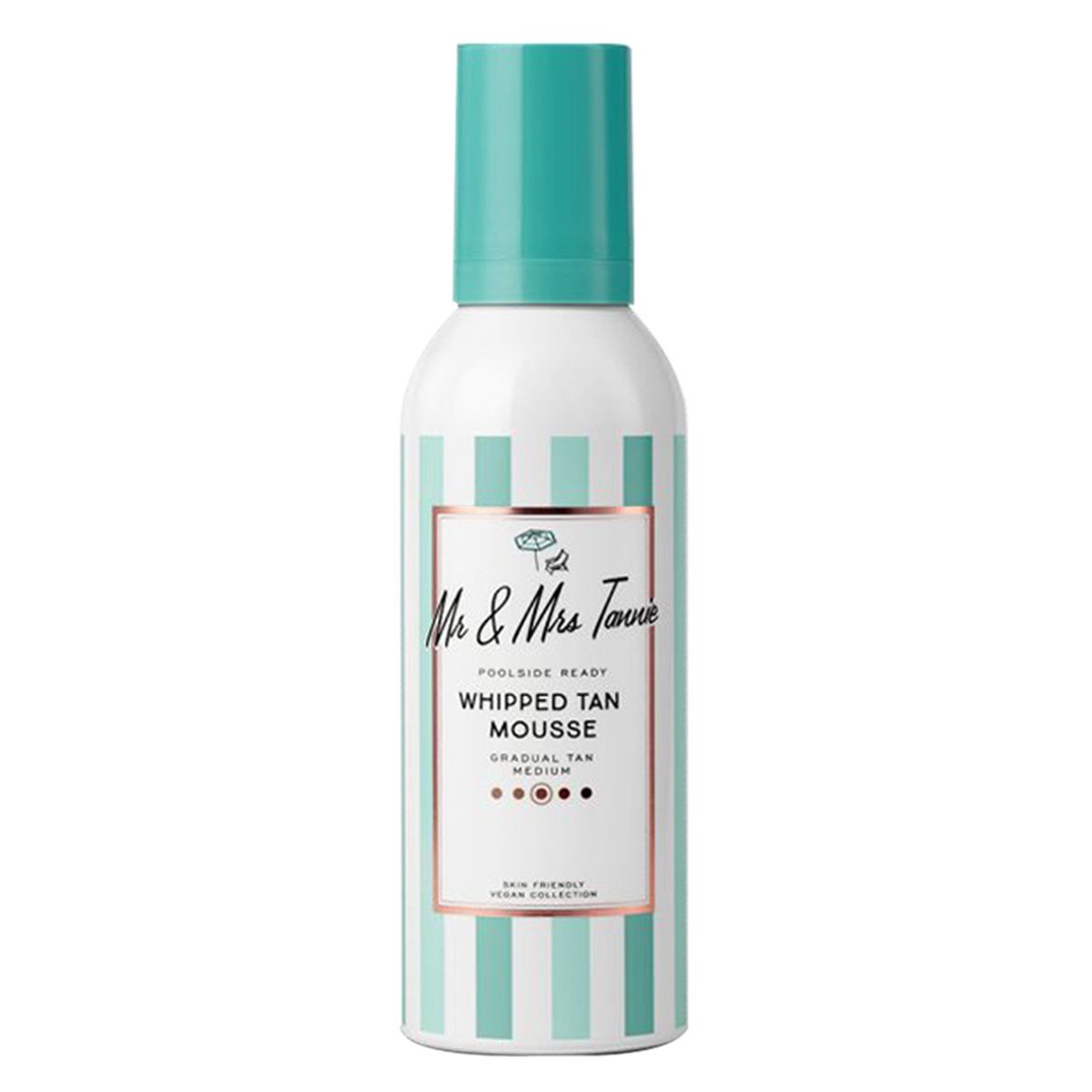 Mr & Mrs Mr & Mrs Tannie Yoğunlaştırılmış Bronzlaştırıcı Köpük 200 ml