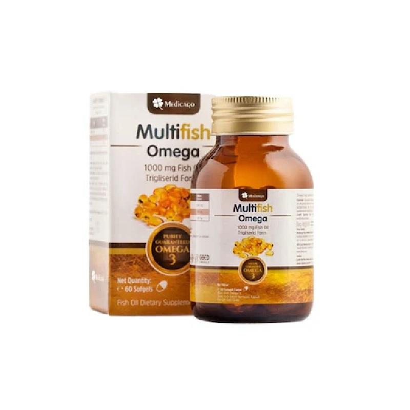 Multifish Medicago Multifish Omega Fish Oil 60 Kapsül