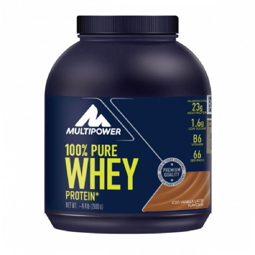 Multipower Multipower %100 Pure Whey Protein Iced Vanilla Latte 2000 gr