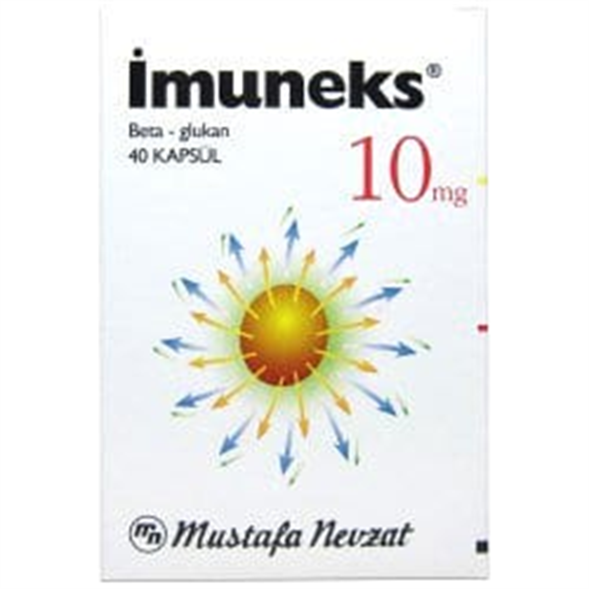 Mustafa Nevzat Imuneks 10 Mg 40 Kapsül