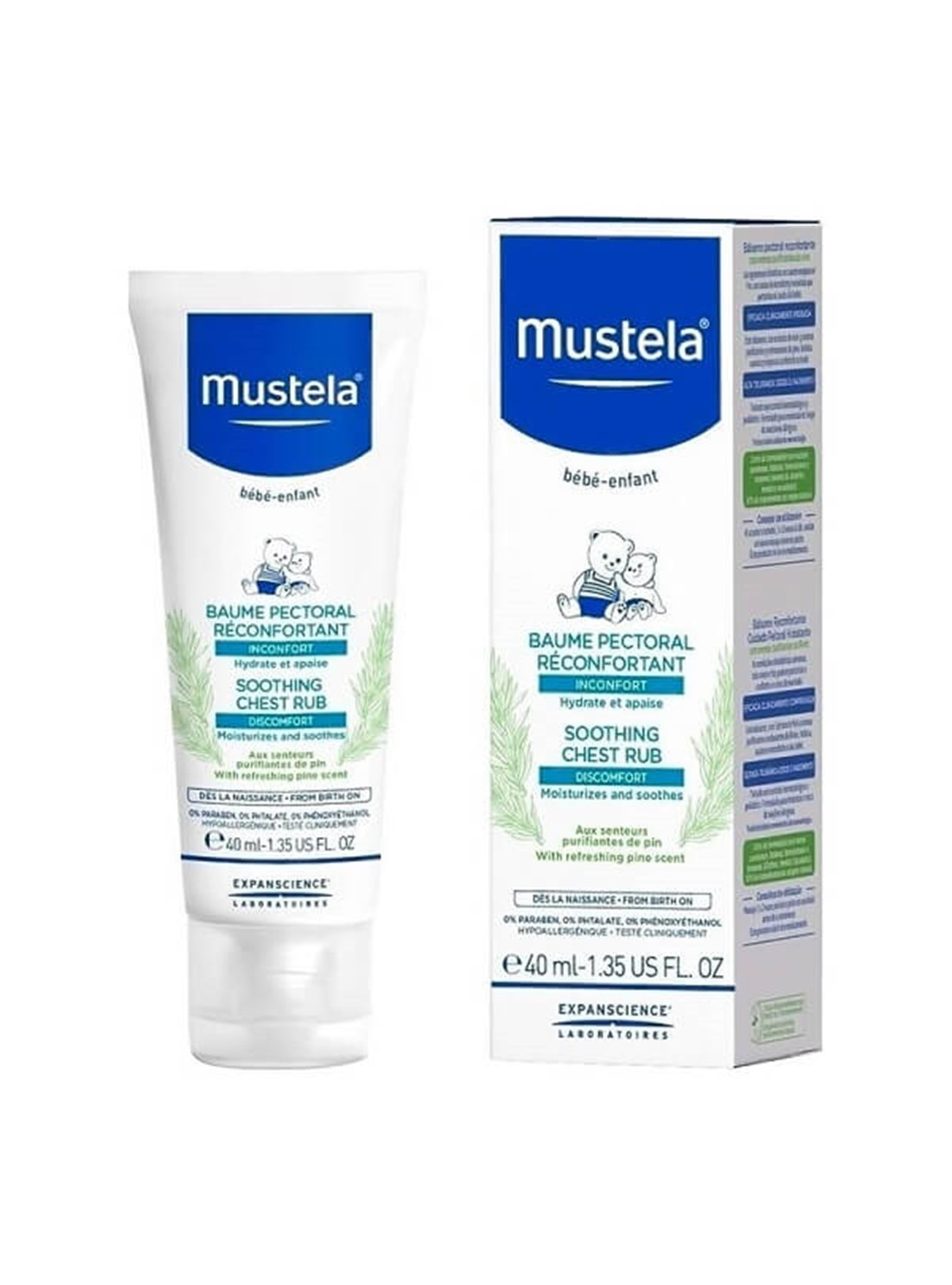 Mustela Mustela Soothing Comfort Chest Rub 40 ml - Rahatlatıcı Göğüs Balsamı