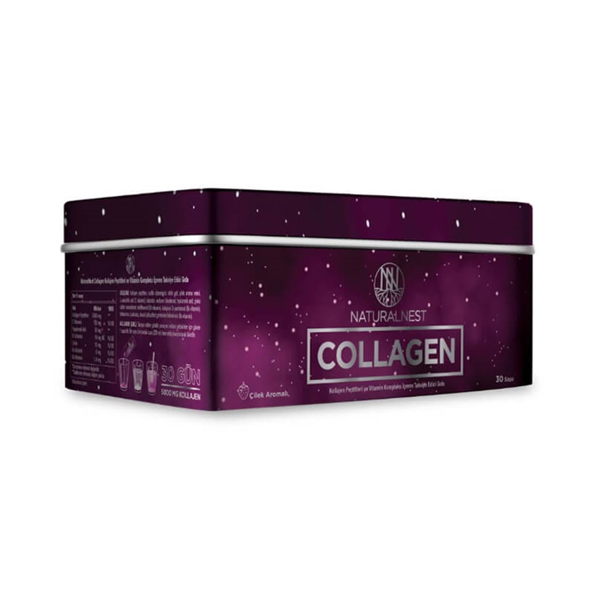 Natural Nest Natural Nest Collagen Çilek Aromalı 30 Saşe
