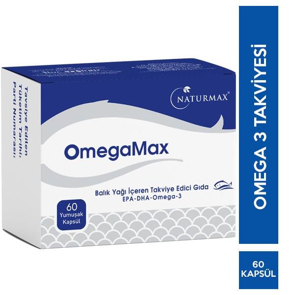 NATURMAX Naturmax Omegamax Omega 3 60 Kapsül