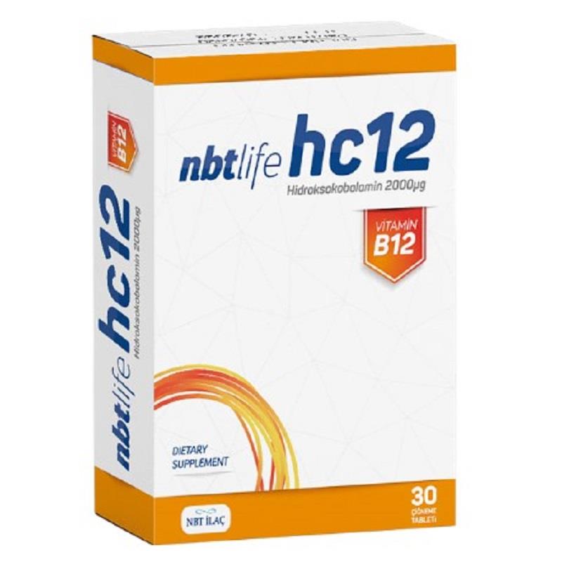 NBT Life NBT Life HC12 Vitamin B12 30 Tablet