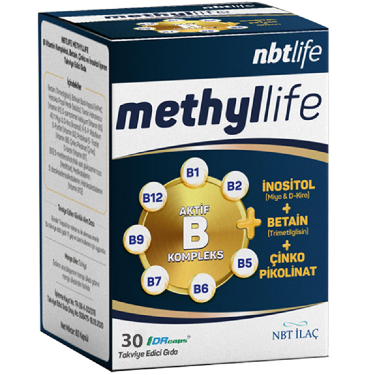 NBT LİFE NBT Life Methyllife 30 Kapsül