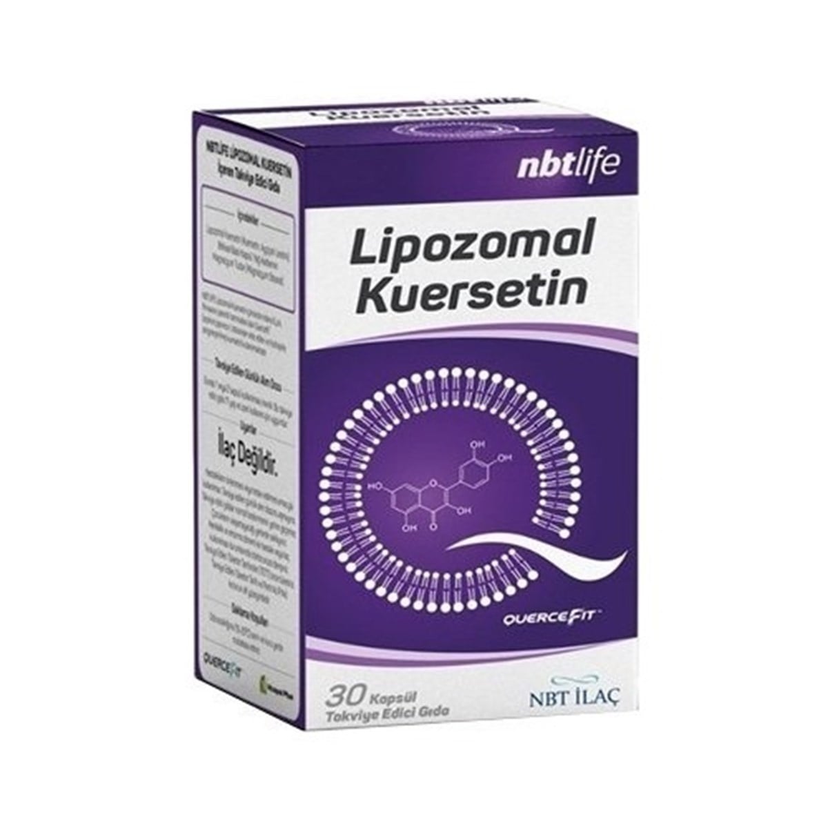 NBT NBT Life Lipozomal Kuersetin 30 Kapsül