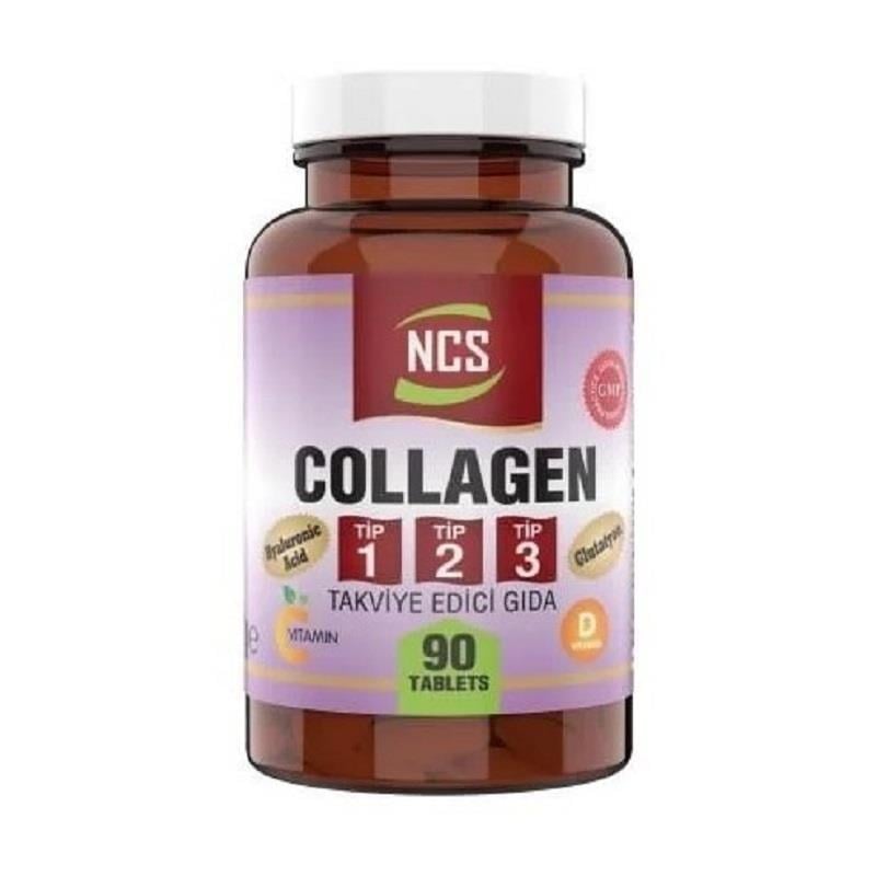 NCS Ncs Collagen Tip 1-2-3 Hyaluronik Asit Glutatyon 90 Tablet