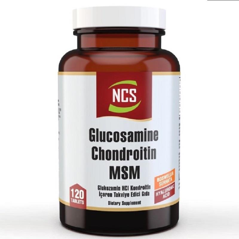 NCS Ncs Glucosamine Chondroitin Msm Hyaluronic Acid Boswellia Serrata 120 Tablet