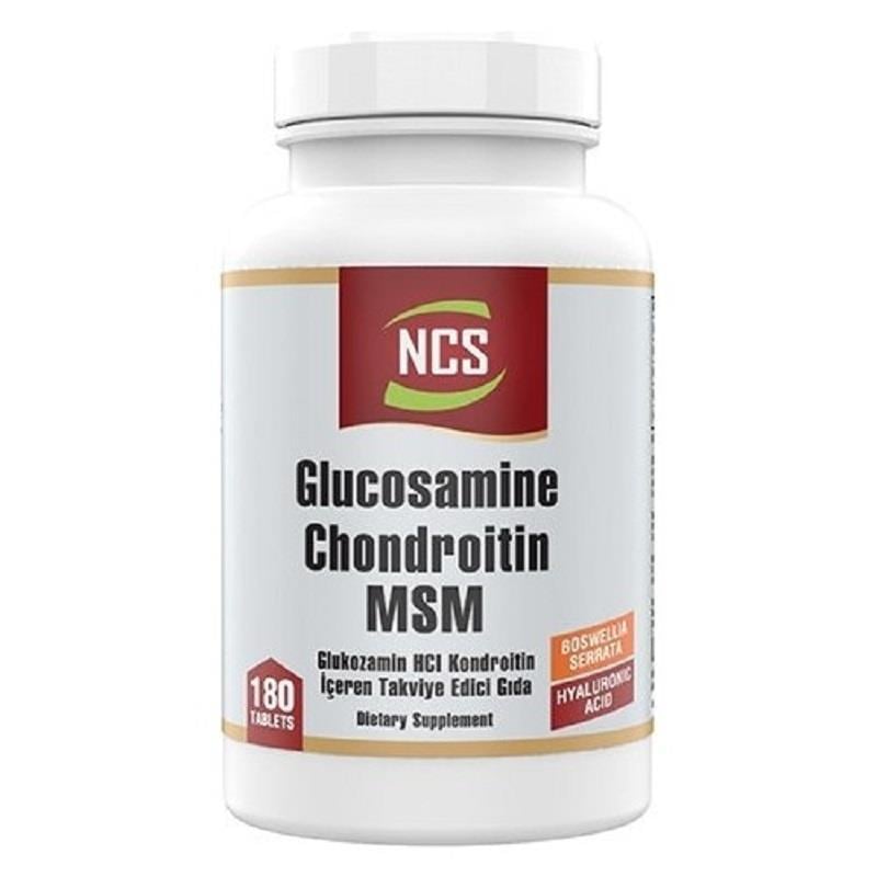 NCS Ncs Glucosamine Chondroitin Msm Hyaluronic Acid Boswellia Serrata 180 Tablet