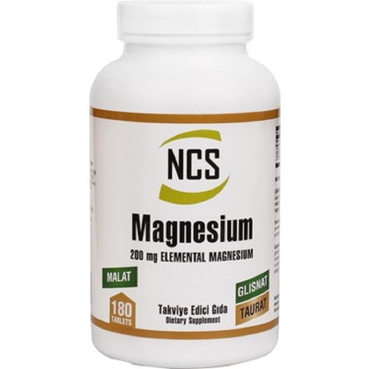 NCS NCS Magnesium Malat Glisnat Taurat 180 Tablet