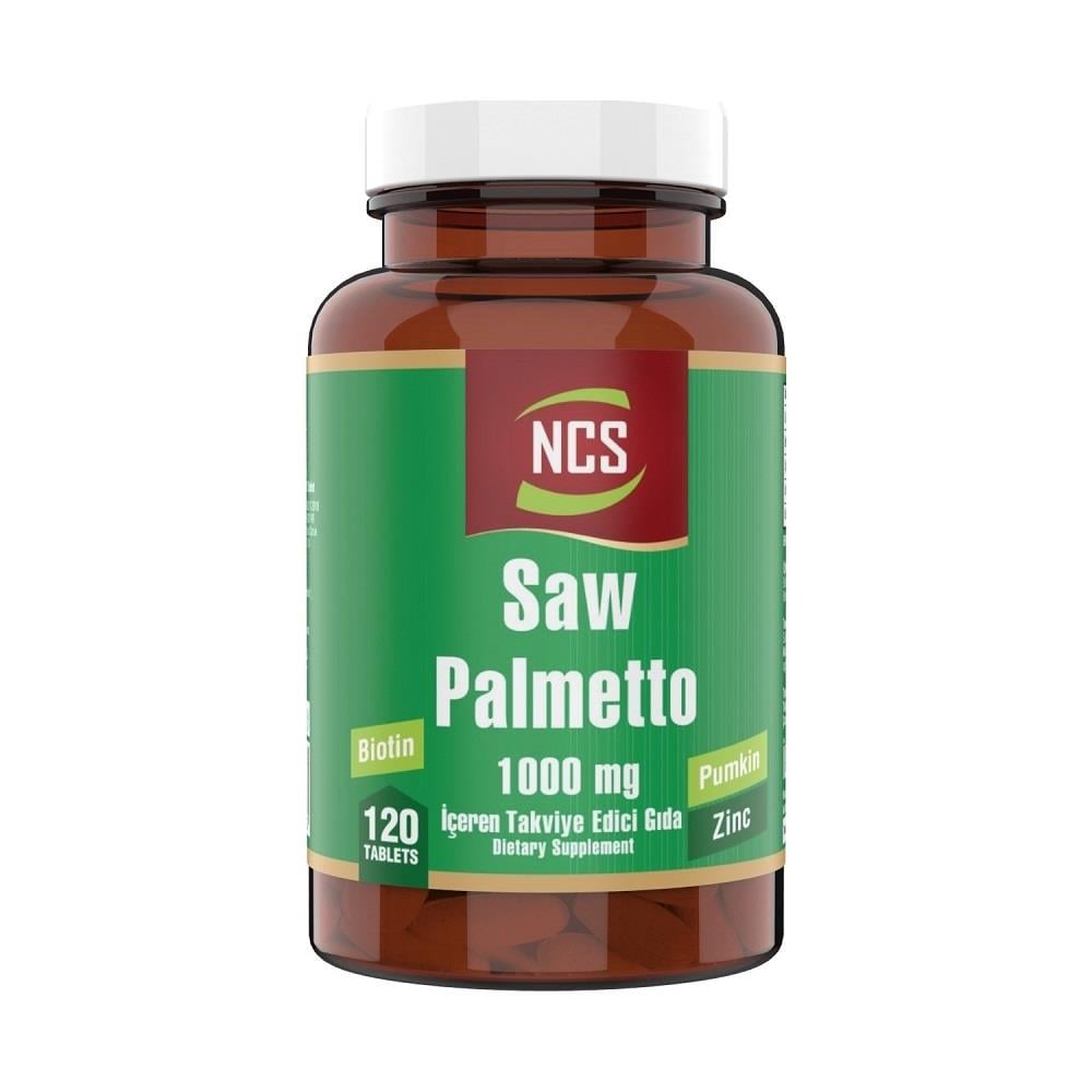 NCS Ncs Saw Palmetto 1000 Mg Pumpkin Biotin Zinc Complex 120 Tablet