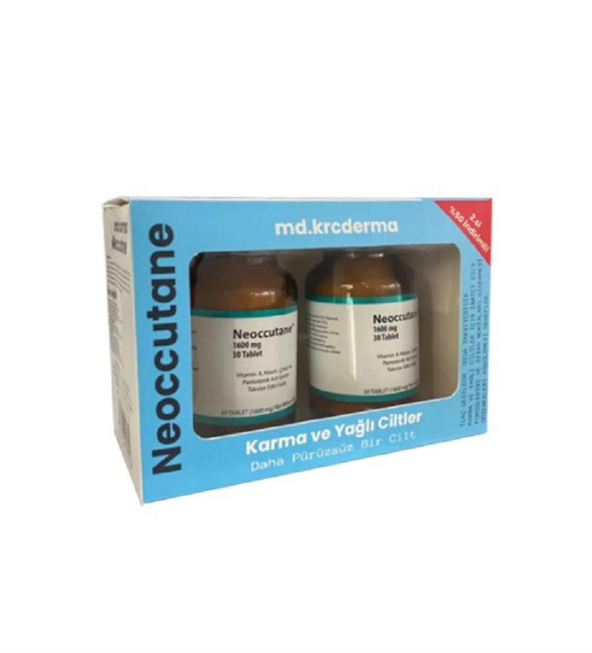 NEOCCUTTANE Neoccuttane 1600 mg 30 Tablet - İkincisi %50 İndirimli