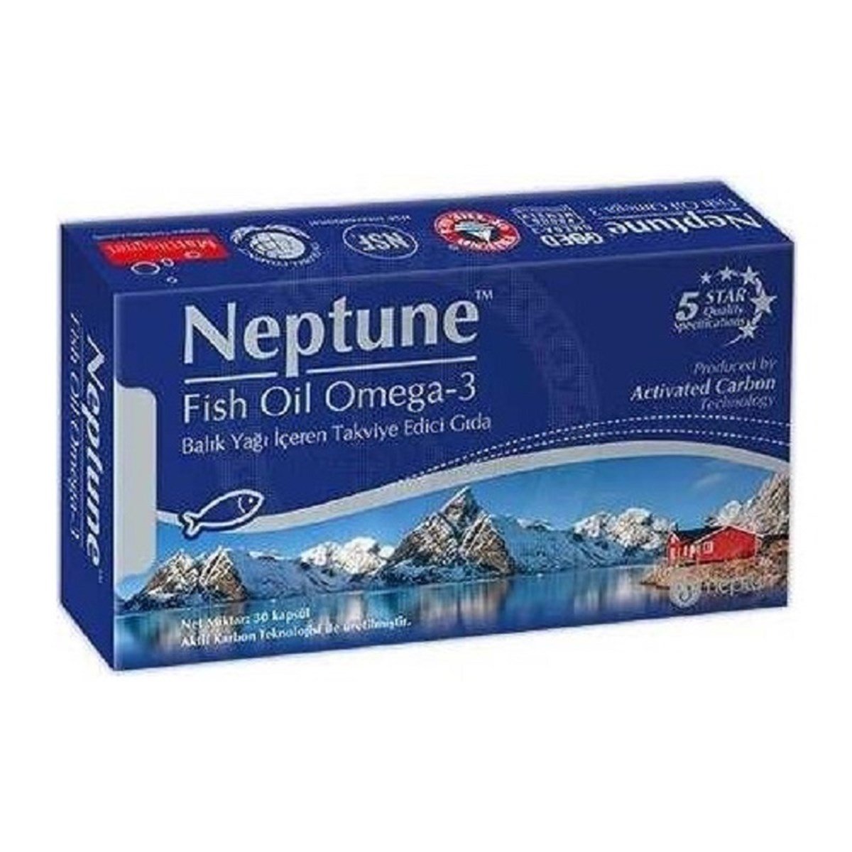 NEPTUNE Neptune Fish Oil Omega-3 30 Kapsül