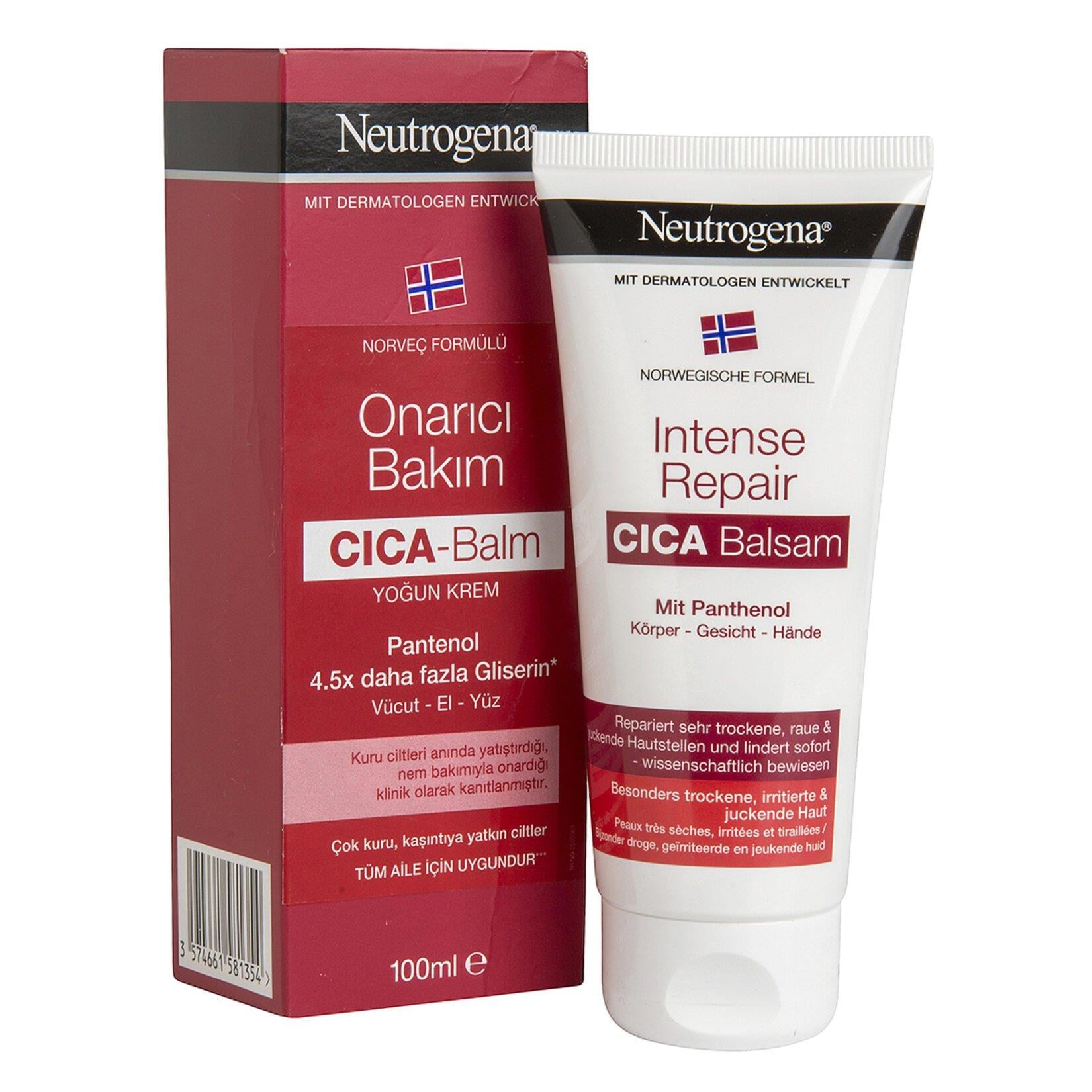 Neutrogena Neutrogena Onarıcı Bakım Cica Balm Yoğun Krem 100 ml