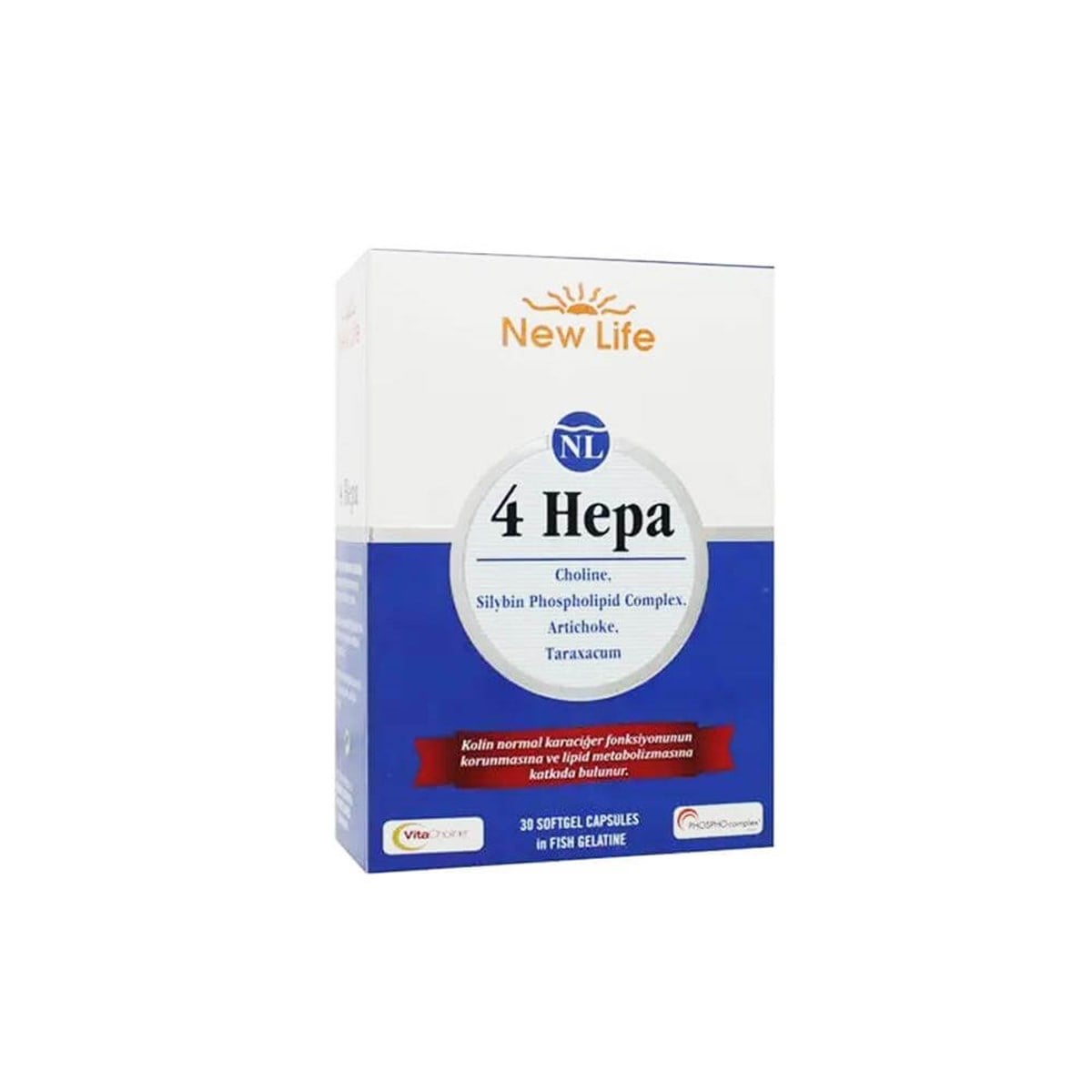 New Life New Life 4 Hepa 30 Softgel Kapsül