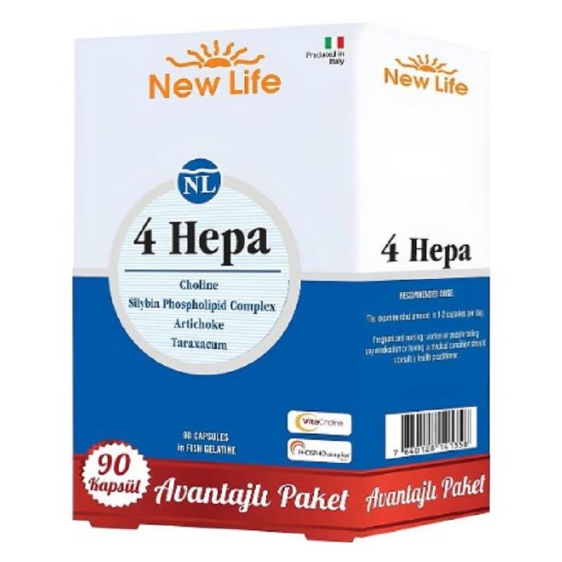 New New Life 4 Hepa 90 Softgel Kapsül