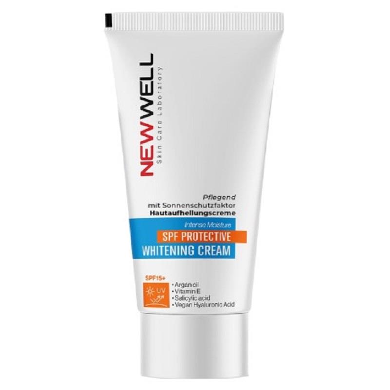 New Well New Well Besleyici Cilt Beyazlatıcı Krem SPF15 50 ml