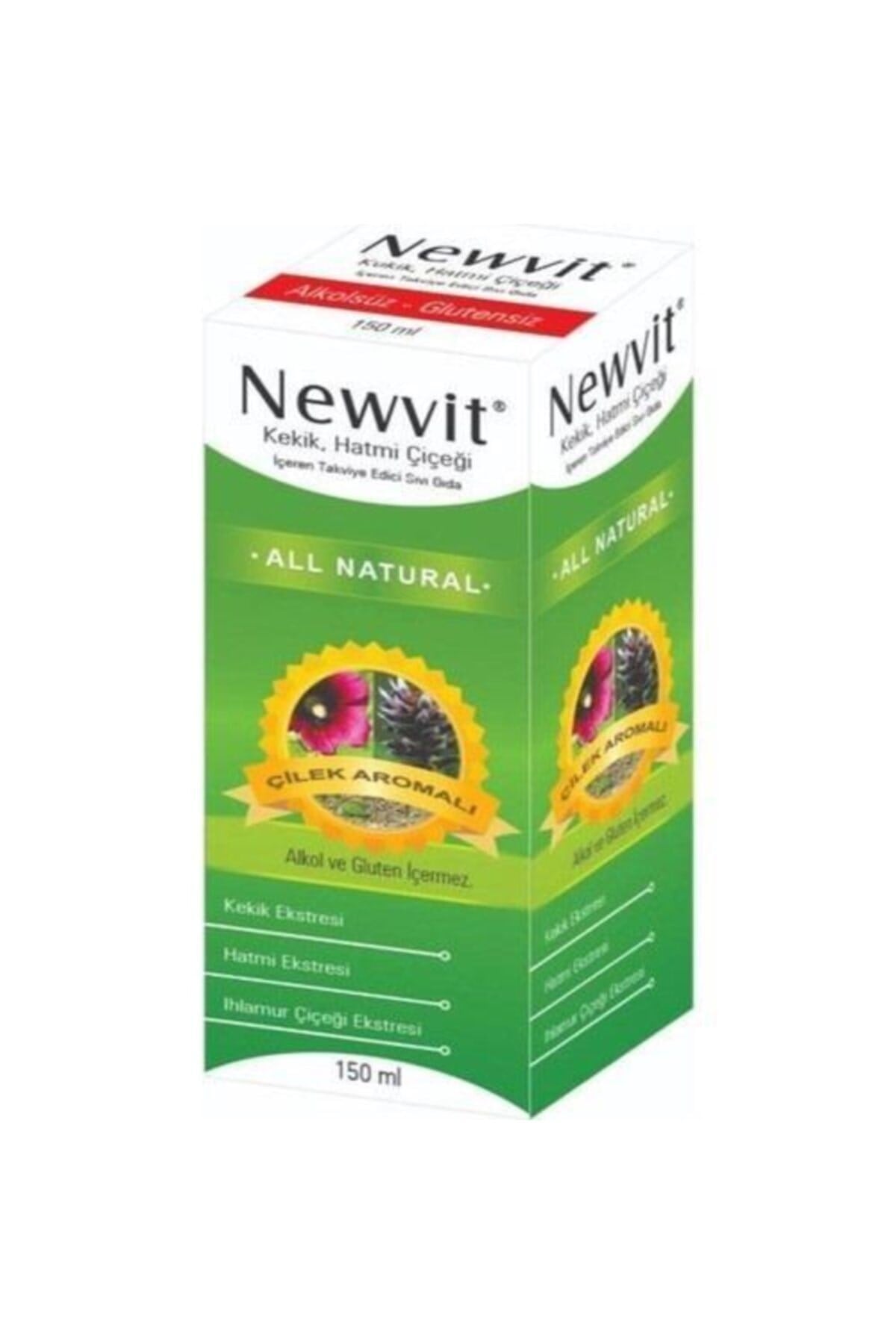NEWVİT Newvit All Natural Doğal Öksürük Şurubu 150 ml