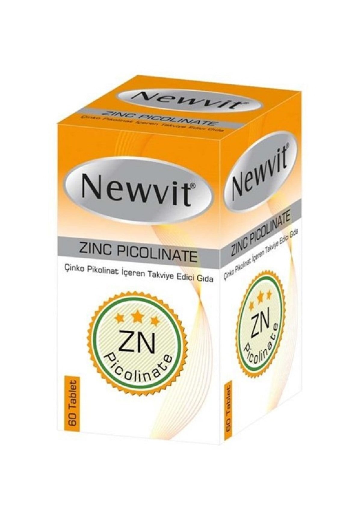 Newvit Newvit Çinko Picolinate İçeren Gıda Takviyesi 60 Tablet