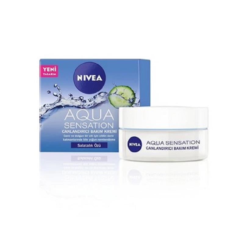 Nivea Nivea Aqua Sensation Bakım Kremi Canlandırıcı 50 ml