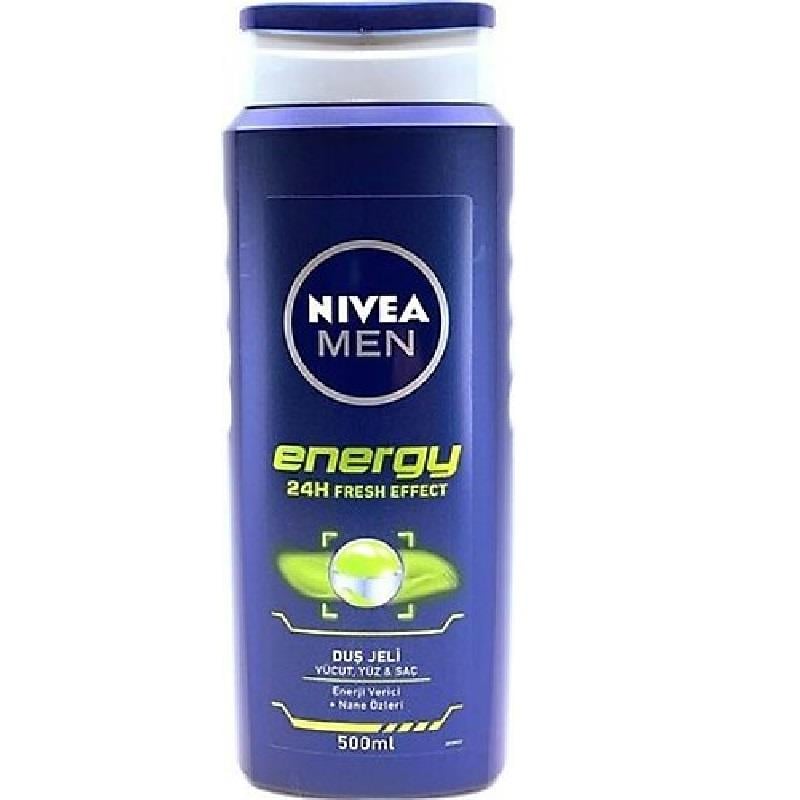 Nivea Nivea Energy Duş Jeli Vücut Yüz Saç 500 ml