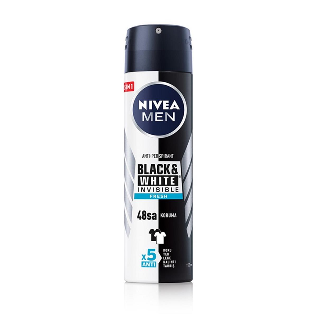 NİVEA Nivea Invisible Black & White Fresh Deodorant 150 ml