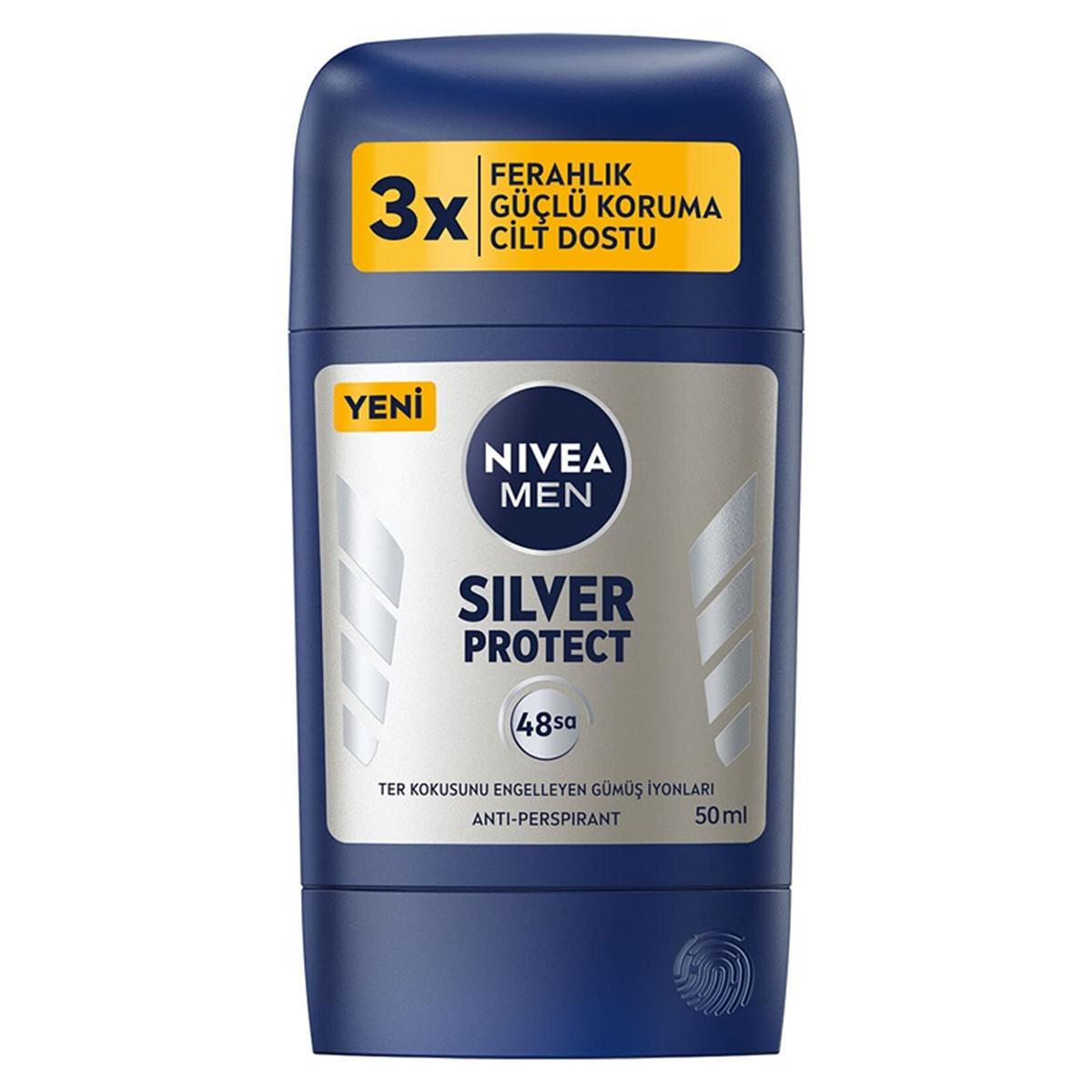 NİVEA Nivea Men Silver Protect Stick Deodorant 50 ml