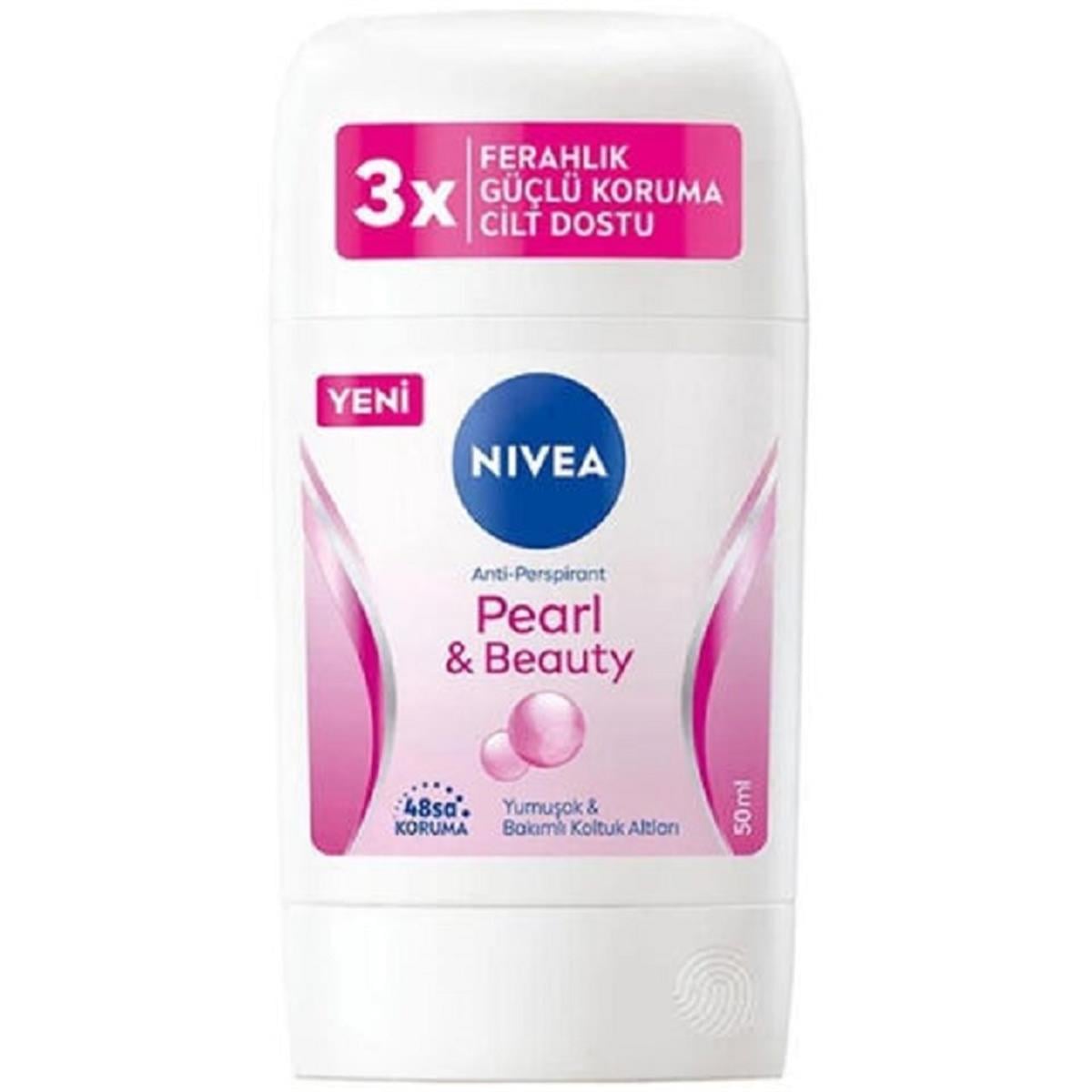 NİVEA Nivea Women Pearl & Beauty Stick Deodorant 50 ml