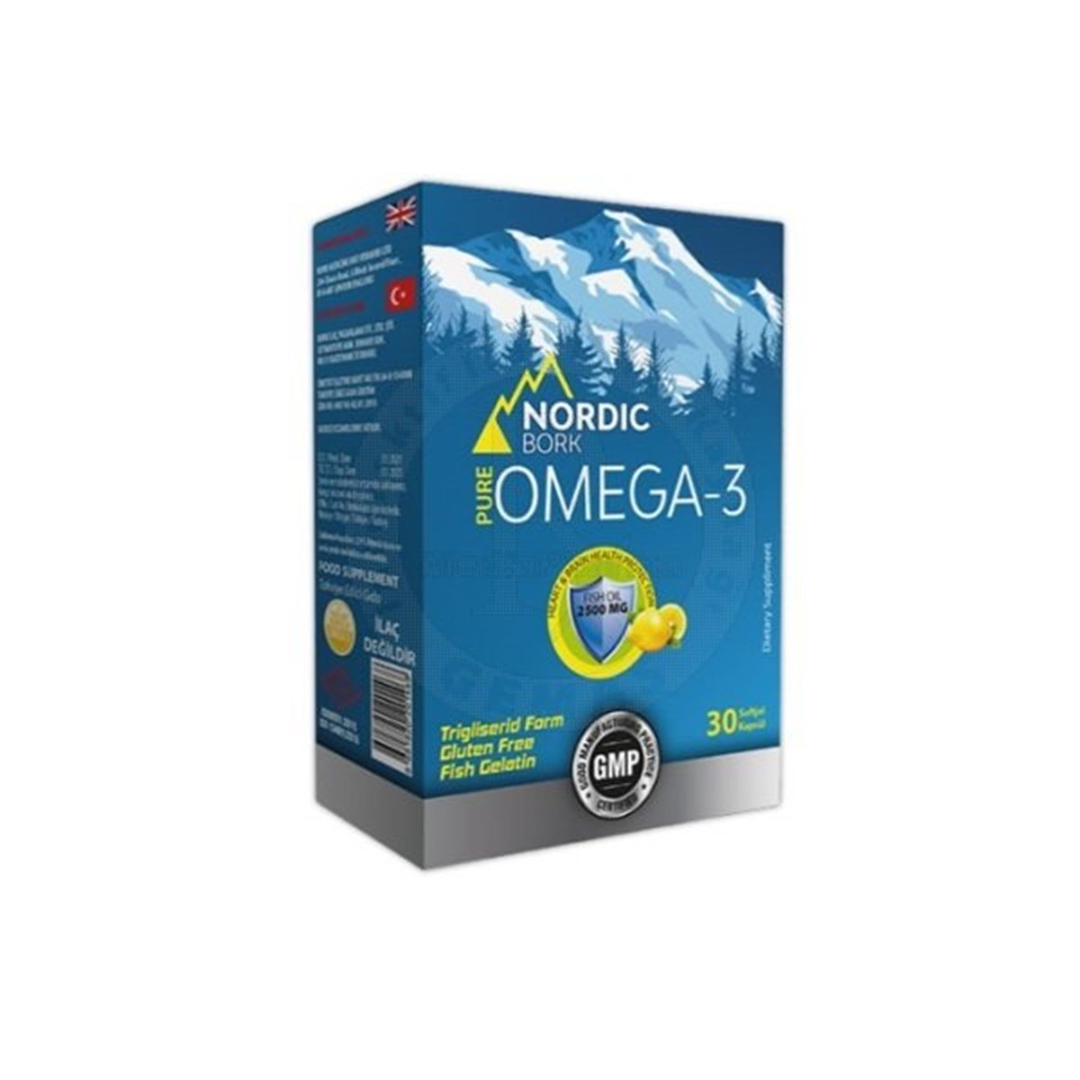 NORDİK Nordik Bork Omega 30 Softgel