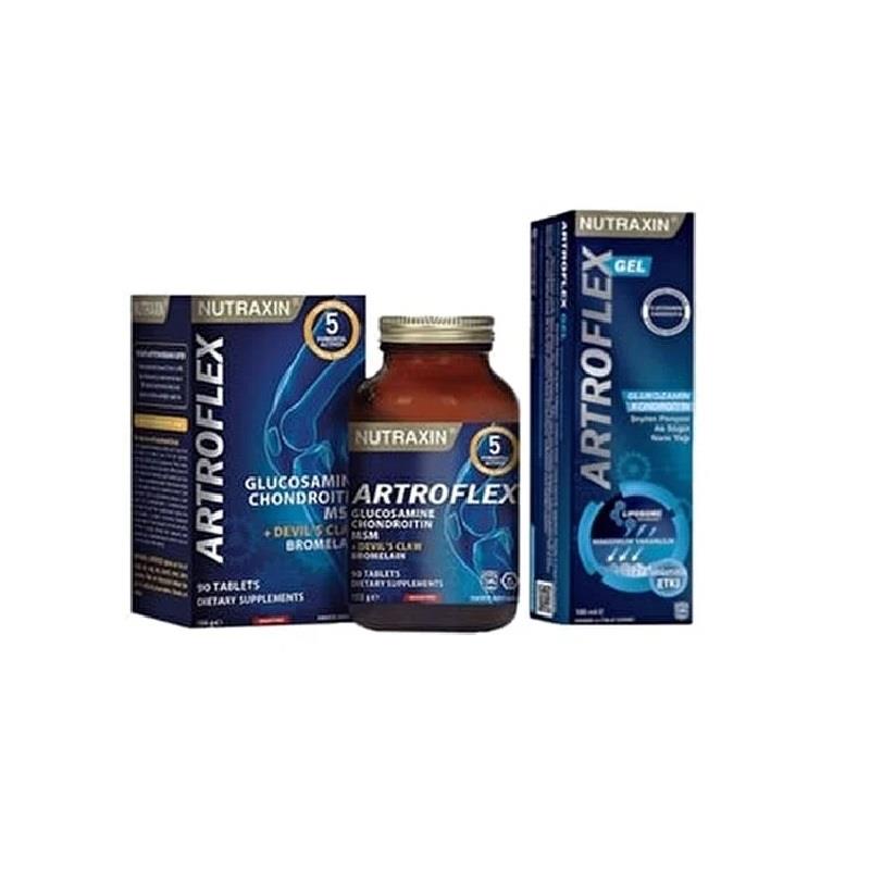 Nutraxin Nutraxin Artroflex HYA-CII 90 Tablet + Artroflex Jel 100 ml - Avantajlı Paket
