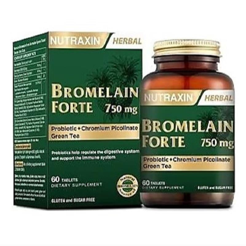 NUTRAXİN Nutraxin Bromelain Forte 60 Tablet