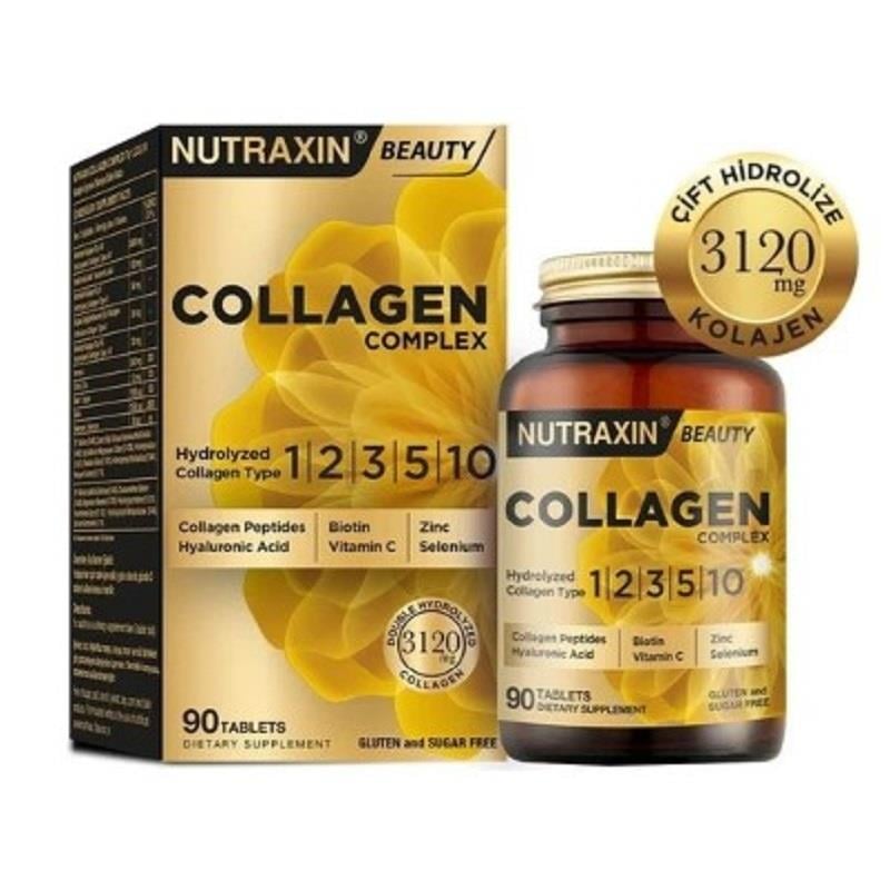 Nutraxin Nutraxin Collagen Complex Tip 1-2-3-5-10 3120 mg 90 Tablet