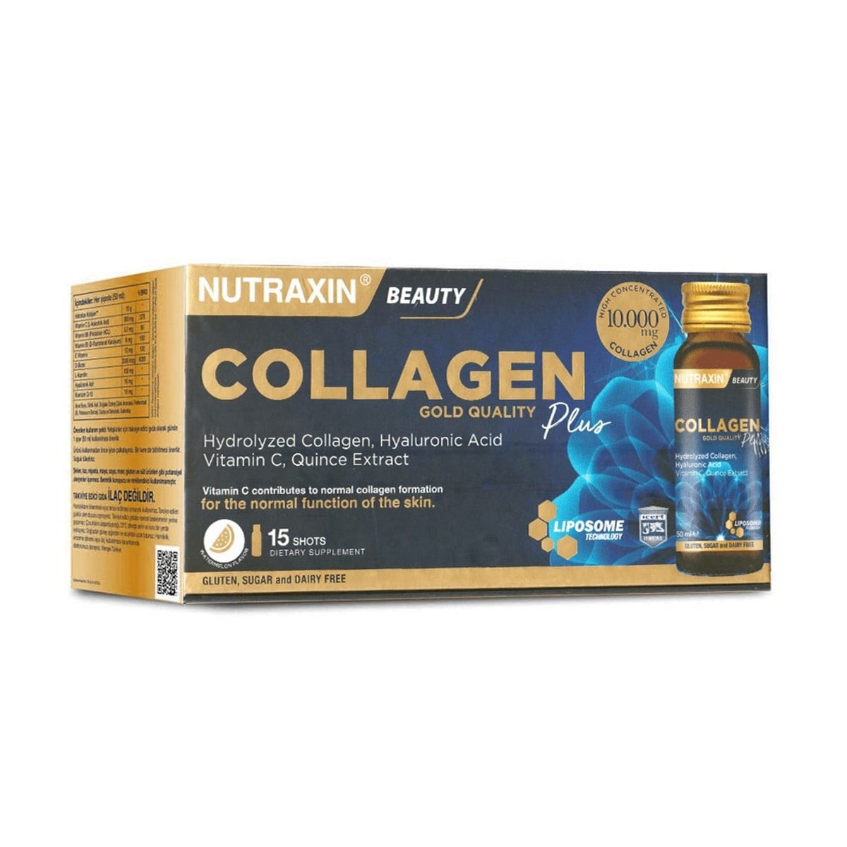 NUTRAXİN Nutraxin Collagen Plus 50 ml x 15 Shot