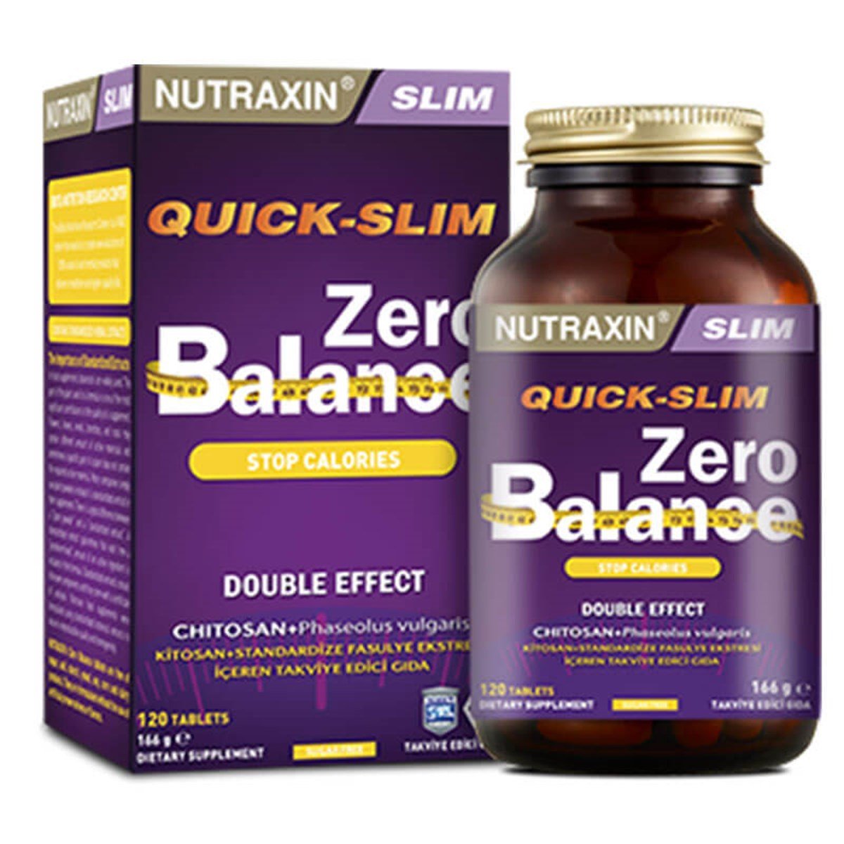 Nutraxin Nutraxin Quick Slim Zero Balance 120 Tablet