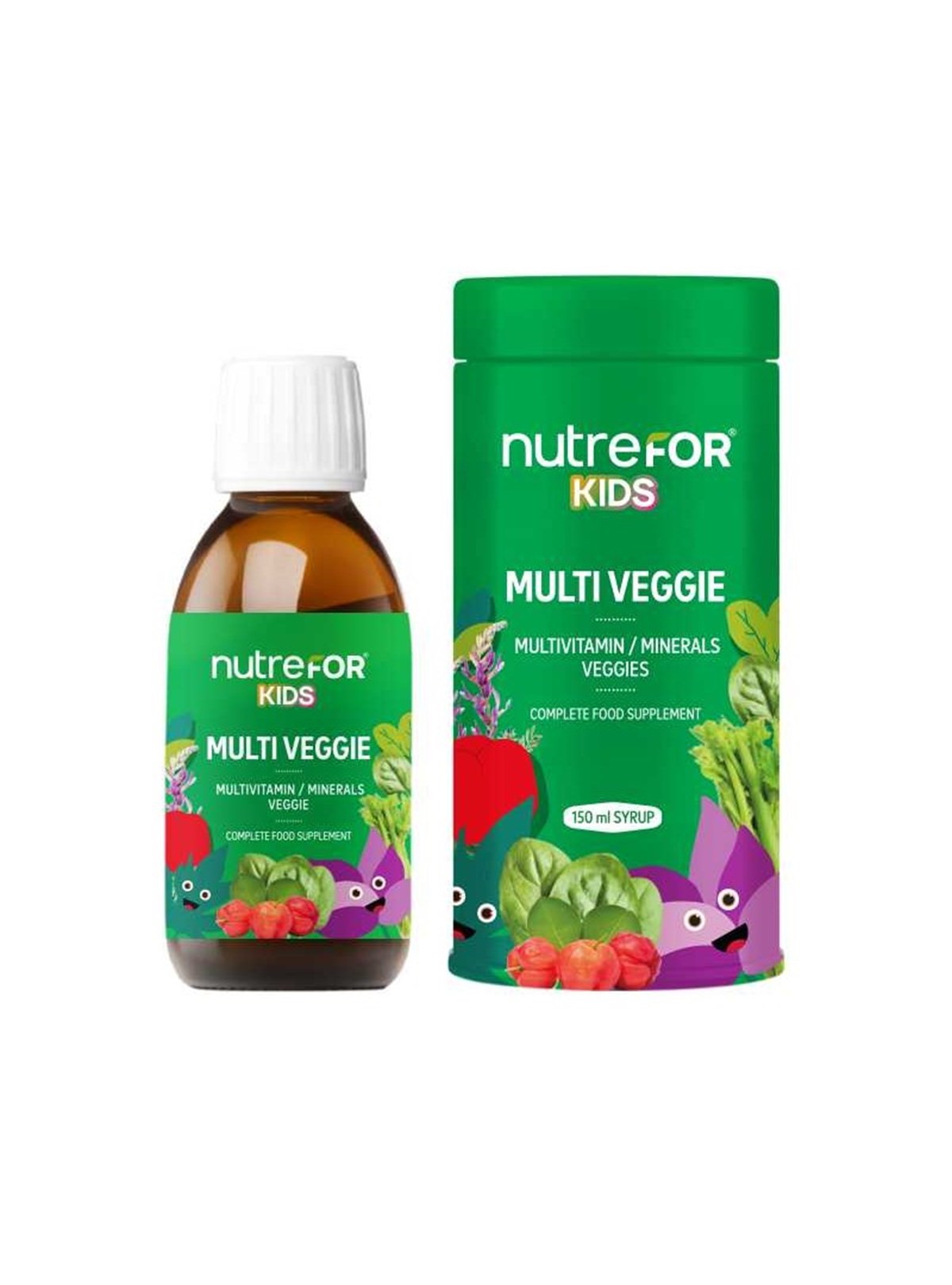 Nutrefor Nutrefor Kids Multi Veggie Şurup 150 ml