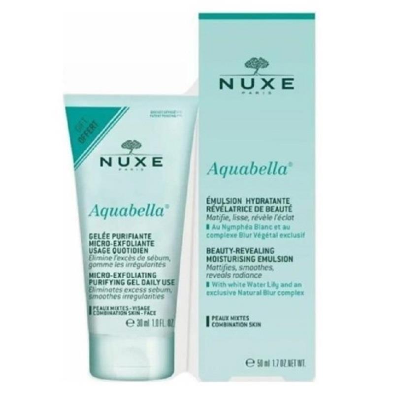 Nuxe Nuxe Aquabella Hydrantante Emülsiyon 50 ml + Aquabella Micro 30 ml