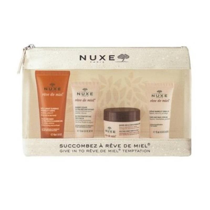 Nuxe Nuxe Reve De Miel Seyahat Seti - Jel 30 ml + Balsam 15 ml + Krem 30 ml + El Kremi 15 ml